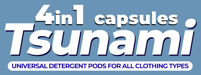 Tsunami 4in1 kapsule za pranje veša